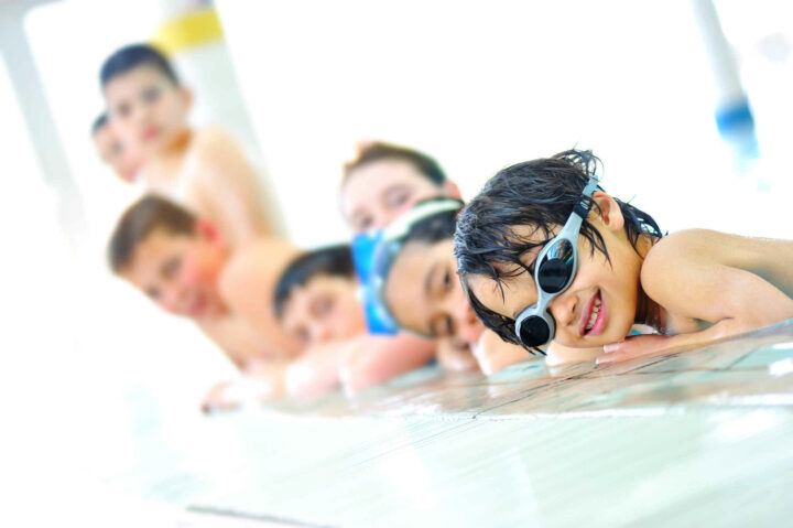 Swimming courses for children